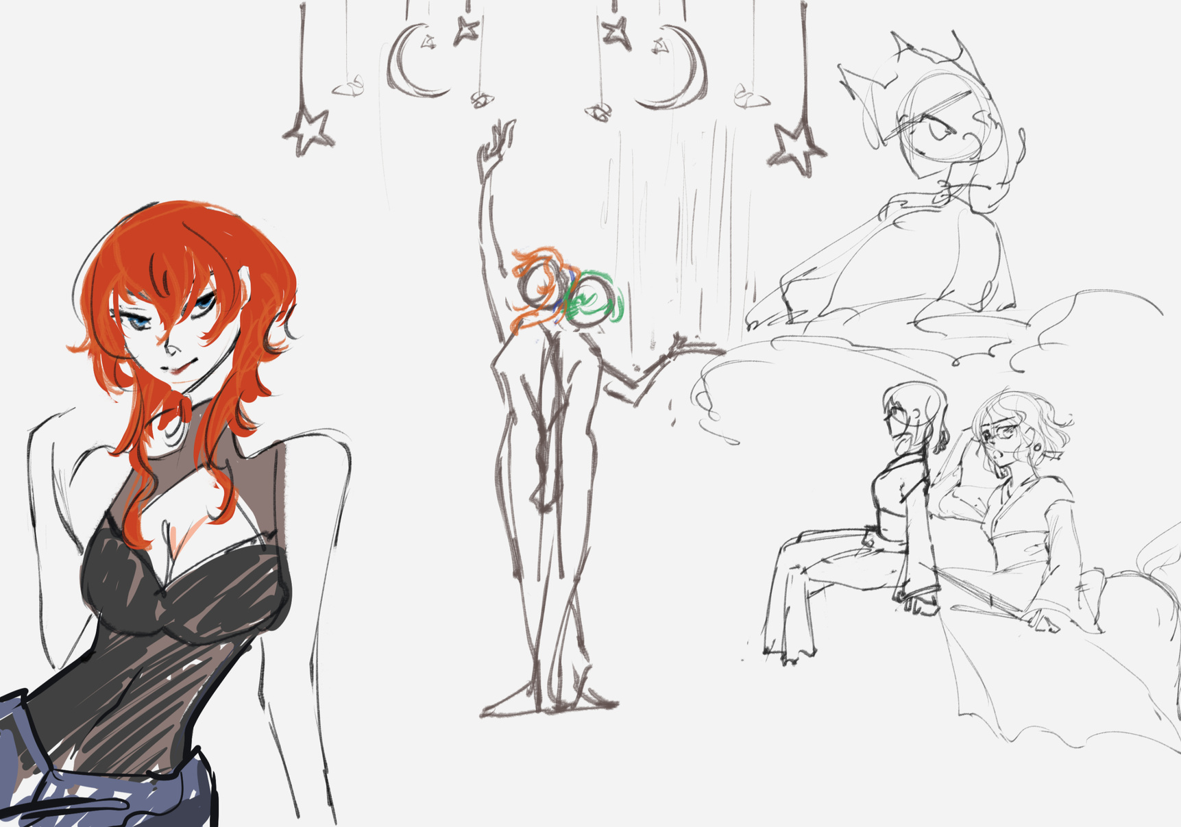 Amber, James, Yona