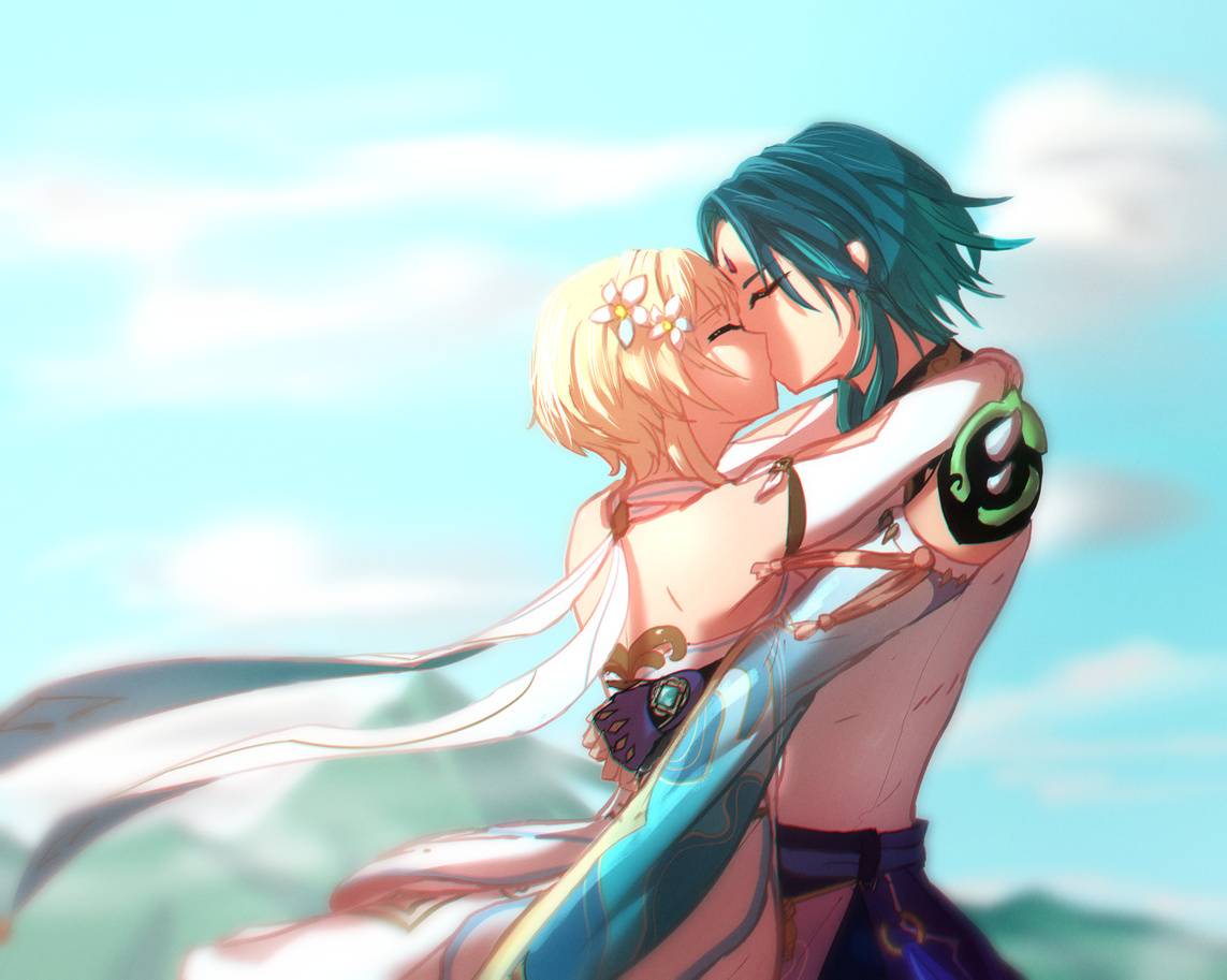 Xiao & Lumine (Fanart)