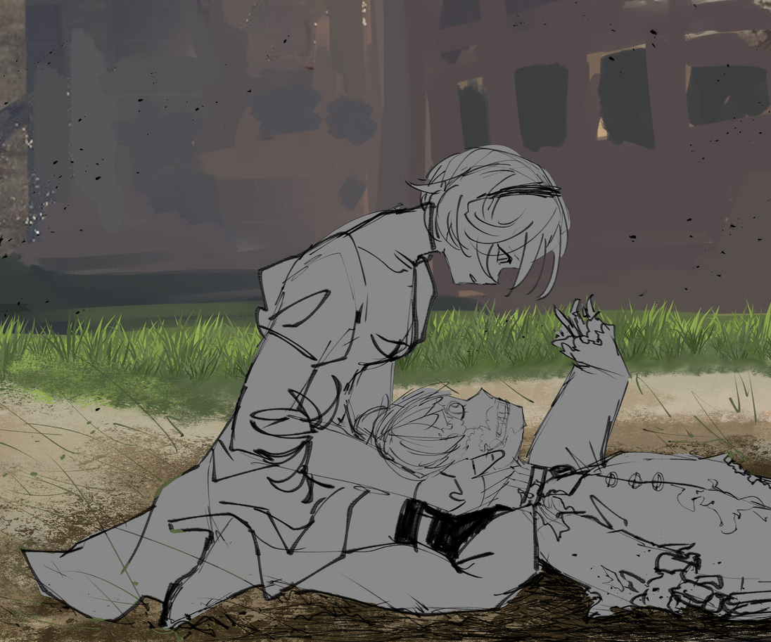 (WIP, sketch) Garden Jargon (Fanart)