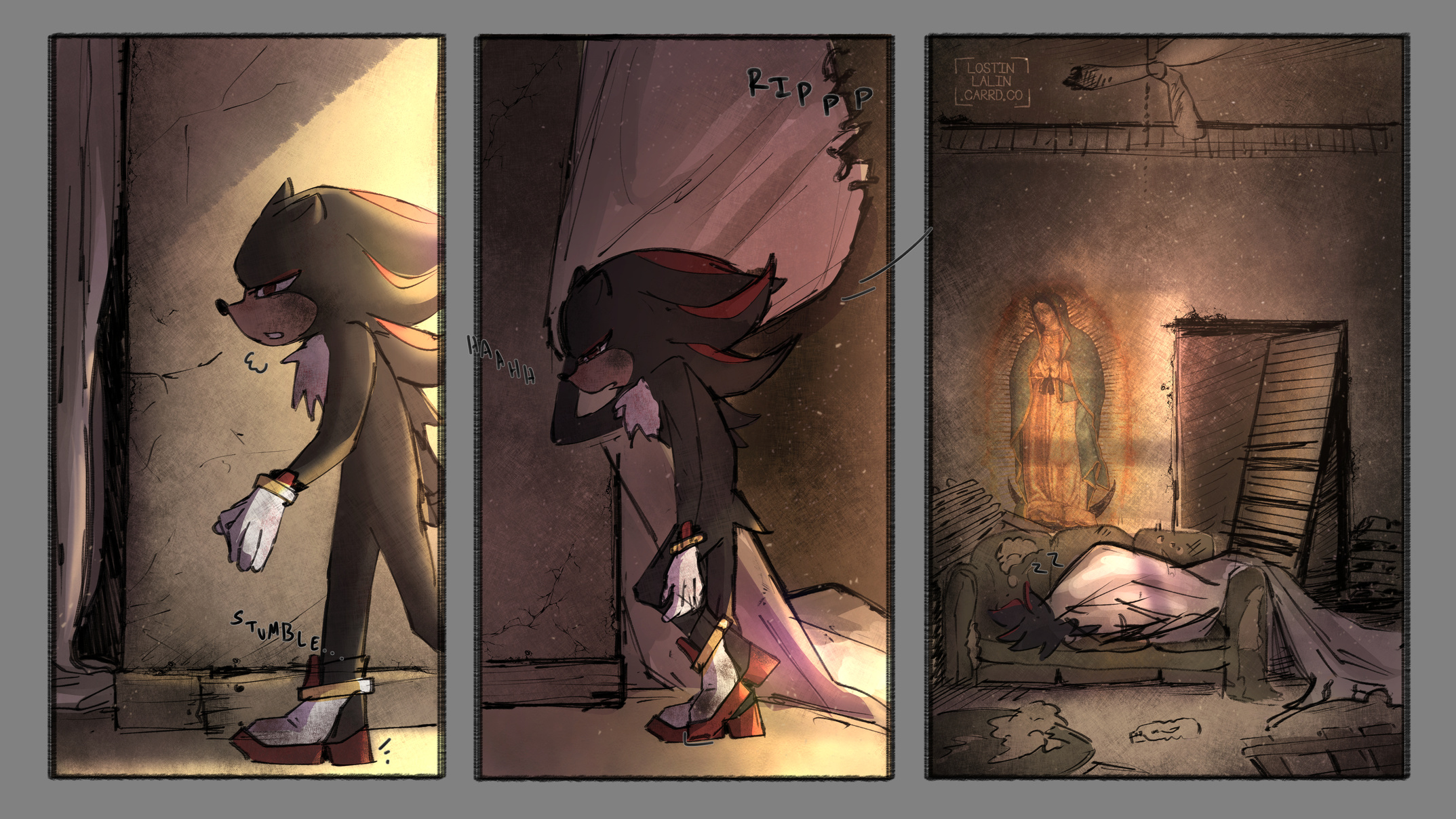 Shadow in mexico (Cometas y Meteoritos fanart)
