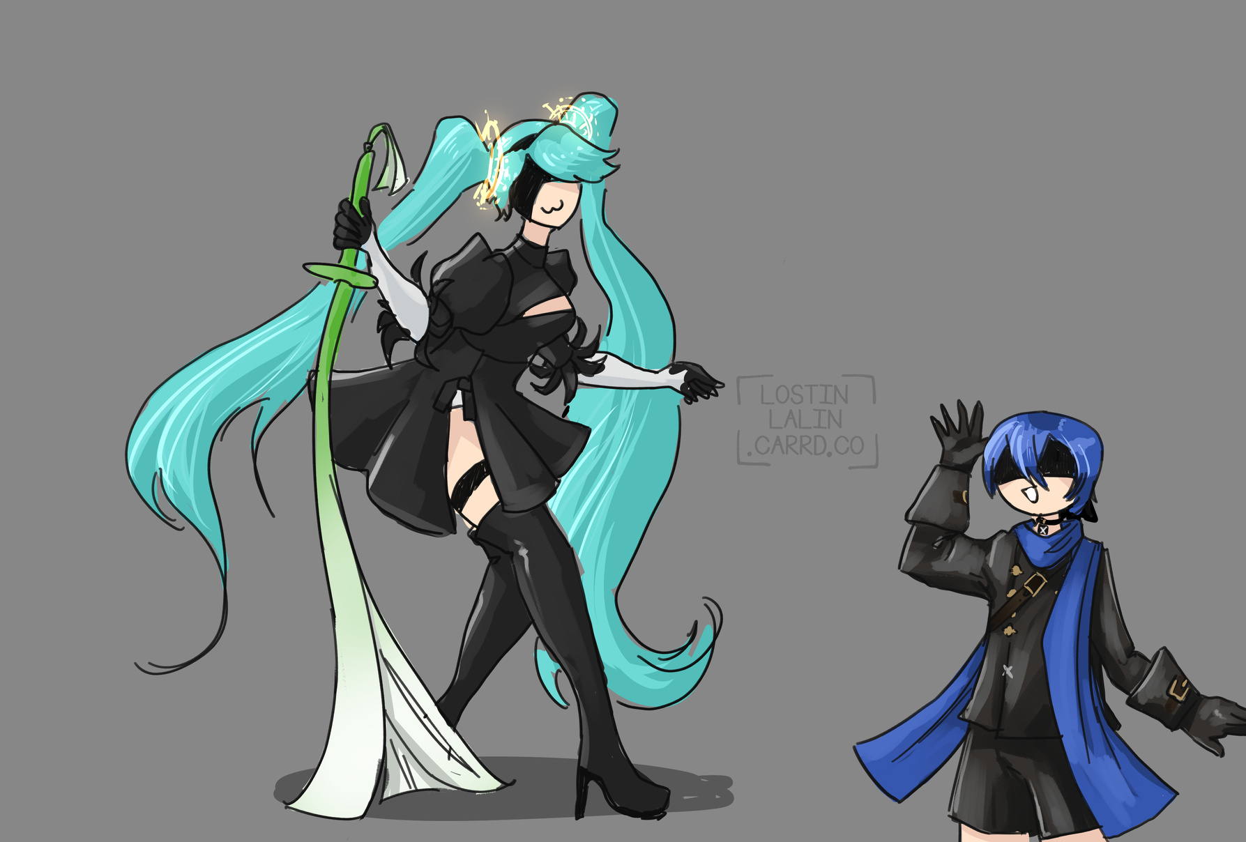 Miku B and Kaito S