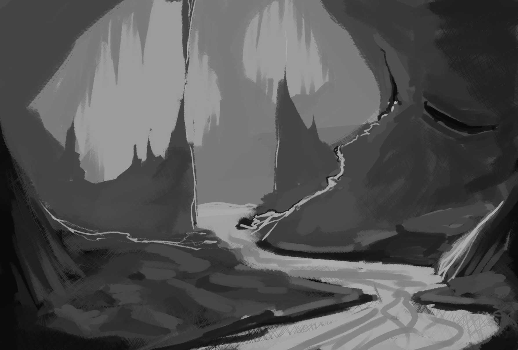 Cave Sketch